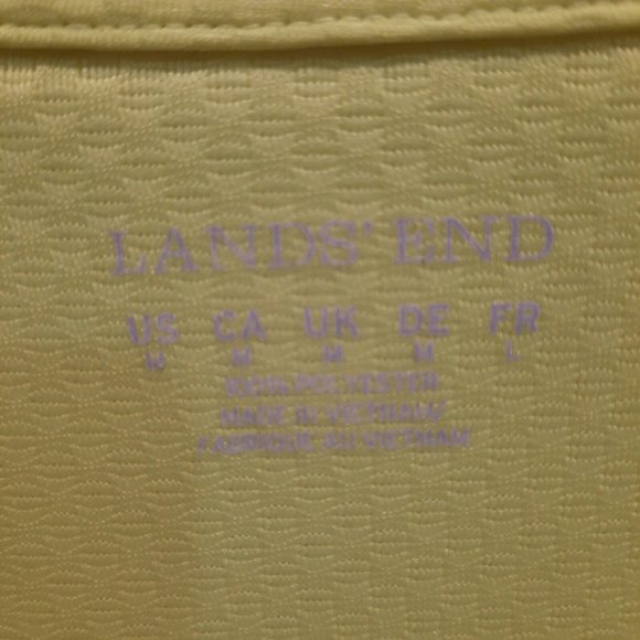 Lands' End Tops Lands End Ups Logo 4 Zip High Visibility